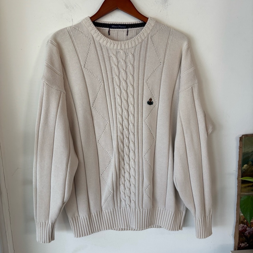 Gant Men’s Cable Knit Preppy Sweater